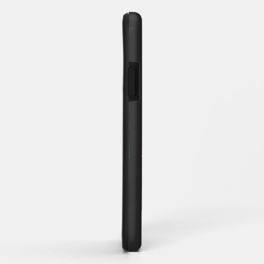 Coques Case-Mate iPhone Squelette rétro mort brûlant crâne en feu (Dos/Droite)