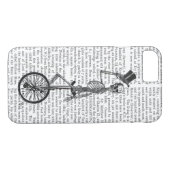 Coques Case-Mate iPhone Squelette sur monocycle (Dos (Horizontal))