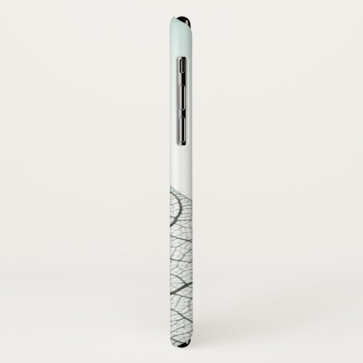 Coques Case-Mate iPhone Squelette vert de feuille (Dos/Gauche)
