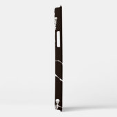 Coques Case-Mate iPhone Squelettes dansants motif sans couture (Verso / Droite)