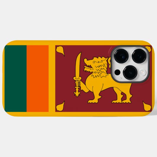 Coques Case-Mate iPhone Sri Lanka (Verso (horizontal))