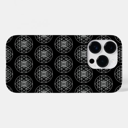 Coques Case-Mate iPhone Sri Yantra (Verso (horizontal))