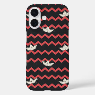 Coques iPhone 16 SS Georgie Boat Chevron Motif