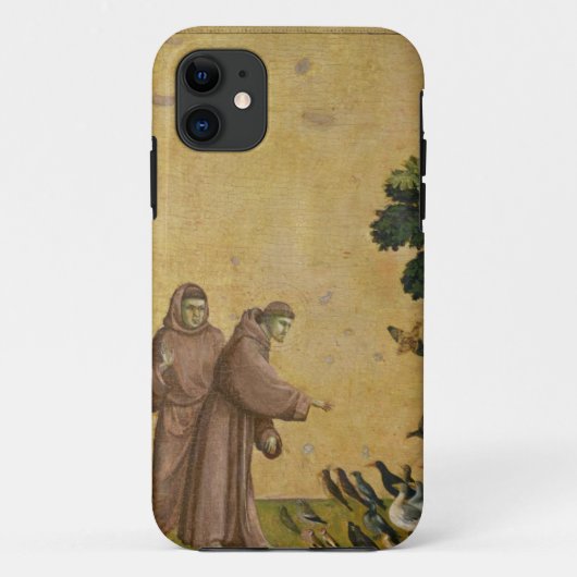 Coques Case-Mate iPhone St Francis d'Assisi prêchant aux oiseaux (Dos)