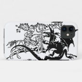 Coques Case-Mate iPhone St George et le dragon (Dos (Horizontal))