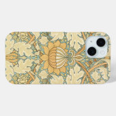 Coques Case-Mate iPhone St. James par William Morris, Acanthus Feuille (Verso (horizontal))