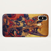 Coques Case-Mate iPhone St. Michael vainquant le diable en chevalier médié (Dos (Horizontal))