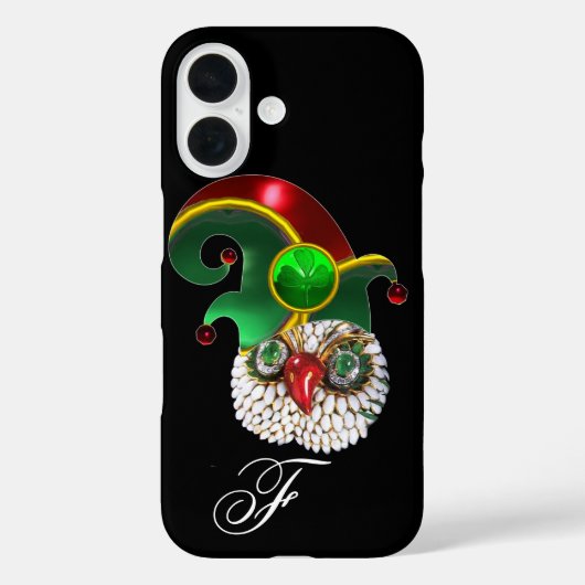 COQUES Case-Mate iPhone ST PATRICK JEWEL OWL ET ELF CASQUETTE AVEC SHAMROC (Verso)