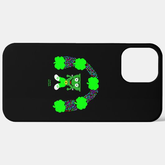 Coques Case-Mate iPhone St. Patrick's FrankenCheese iPhone 12 Pro Max (Retour (horizontal))
