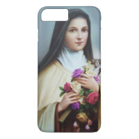 St Therese le petit crucifix de roses de fleur