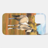 Coques Case-Mate iPhone Staillion Cheval Pinto Dun Paint Buckskin (Verso (horizontal))