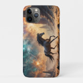 Coques Case-Mate iPhone Stallion du désert sauvage Nebula étoiles la foudr (Dos)