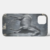 Coques Case-Mate iPhone Stallion noir (Verso (horizontal))