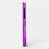 Coques Case-Mate iPhone STAR DU MATIN, Violet, Noir, Monogramme (Dos/Gauche)