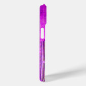 Coques Case-Mate iPhone STAR DU MATIN, Violet, Noir, Monogramme (Verso / Droite)