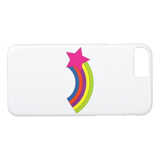 Coques Case-Mate iPhone Star et Rainbow (Dos (Horizontal))