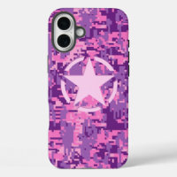 Star on Girl Hot Pink Camo