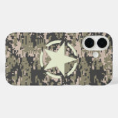 Coques Case-Mate iPhone Star on Mountaineer Camo Motif (Verso (horizontal))