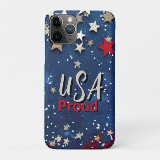Coques Case-Mate iPhone Star Spanged USA Fière (Dos)