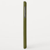 Coques Case-Mate iPhone Star Stencil Classic sur Khaki Green (Dos/Gauche)