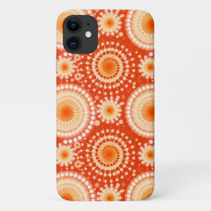Etui iPhone Case-Mate Starburds et pingwheel, mandarin orange