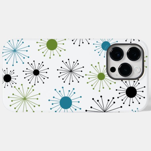 Coques Case-Mate iPhone Starburst rétro (Verso (horizontal))