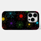 Coques Case-Mate iPhone Starburst rétro (Verso (horizontal))