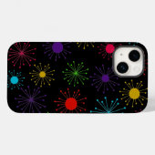Coques Case-Mate iPhone Starburst rétro (Verso (horizontal))