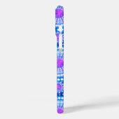 Coques Case-Mate iPhone Starbursts and pinwheels, Blue cobalt & white (Verso / Gauche)
