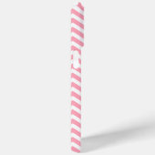 Coques Case-Mate iPhone Starfish bleu sur Motif Chevrons rose (Verso / Droite)