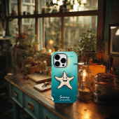 Coques Case-Mate iPhone Starfish Cool - Ocean Vibes & Retro Charme