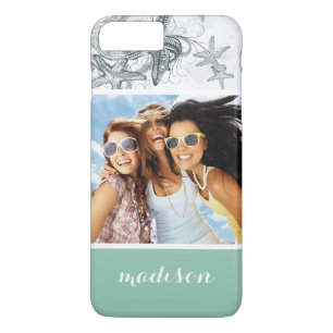 Coque iPhone 7 Plus Starfish Sur Le Motif De Mer Votre photo et votr