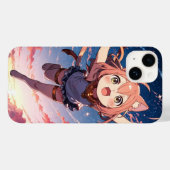 Coques Case-Mate iPhone Starry Chibi (Verso (horizontal))