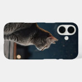 Coques Case-Mate iPhone Starry Night Cat (Verso (horizontal))
