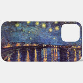 Coques Case-Mate iPhone Starry Night Over the Rhone par Vincent van Gogh (Verso / Droite)