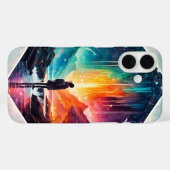 Coques Case-Mate iPhone Starry Night Wanderlust : Une aventure fantastique (Verso (horizontal))