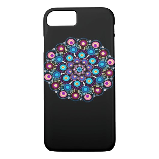 Coques Case-Mate iPhone Starry Night Whimsigoth Dot Mandala (Dos)