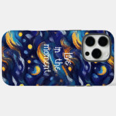 Coques Case-Mate iPhone Stars Night Sky (Verso (horizontal))