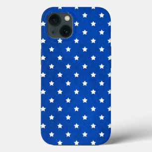 Case-Mate iPhone Case Stars on Digital Fabric Texture par Shirley Taylor