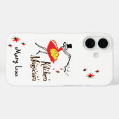 Coques Case-Mate iPhone Stars Retro Magicien Cuisine Personnalisés (Verso (horizontal))