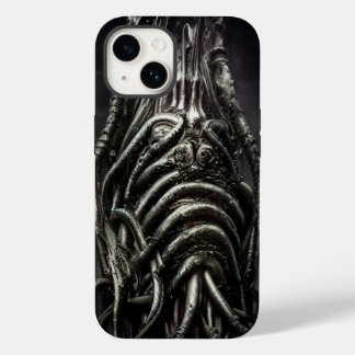 Coque Pour iPhone 14 Statue Alien foncée d'une ancienne horreur Eldritc