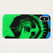 Coques Case-Mate iPhone Statue d'art de bruit de la liberté (Dos (Horizontal))