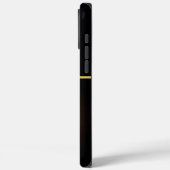 Coques Case-Mate iPhone Statue de Bouddha d'or paisible, art de l'IA (Verso / Gauche)