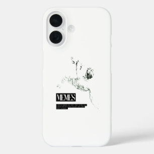 Coques iPhone 16 Statue de chute de Memer Thinking
