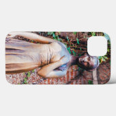 Coques Case-Mate iPhone Statue de Juliet, Vérone, Italie (Verso (horizontal))