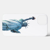 Coques Case-Mate iPhone Statue de la liberté (Verso (horizontal))