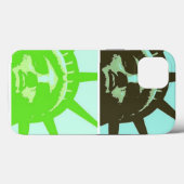 Coques Case-Mate iPhone Statue de la Liberté de la Pop Art (Verso (horizontal))