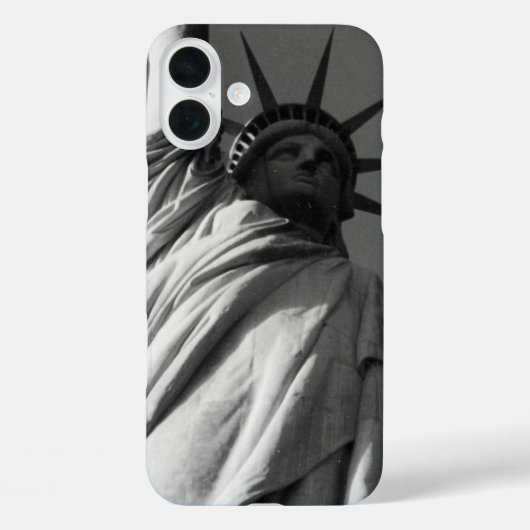 Coques Case-Mate iPhone statue de la liberté grise (Verso)