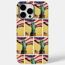 Coque Pour Pour iPhone 14 Pro Max Statue de la Liberté - USA