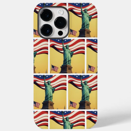 Coques Case-Mate iPhone Statue de la Liberté - USA (Verso)